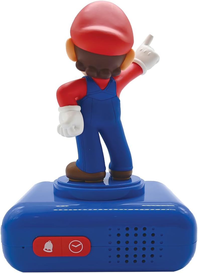 LEXiBOOK Super Mario Nightlight Alarm Clock