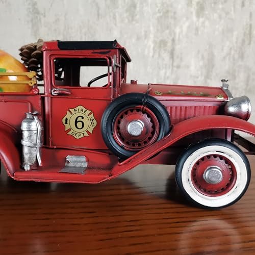 PARSAHO Vintage Red Fire Truck Model 113L
