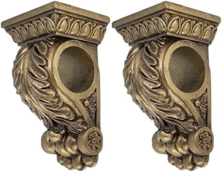 MERIVILLE Chatecu Drapery Sconce 2Pcs Renaissance Gold