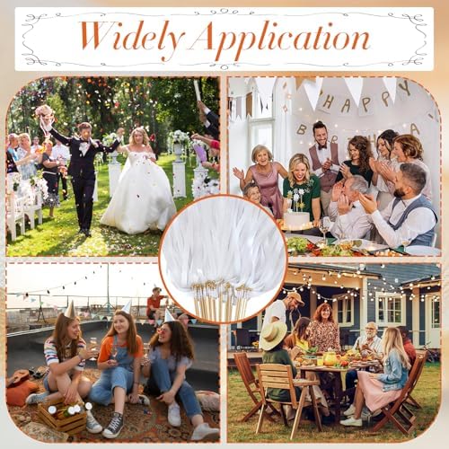 50Pcs Ribbon Sticks with Bells for Wedding Party Decorations