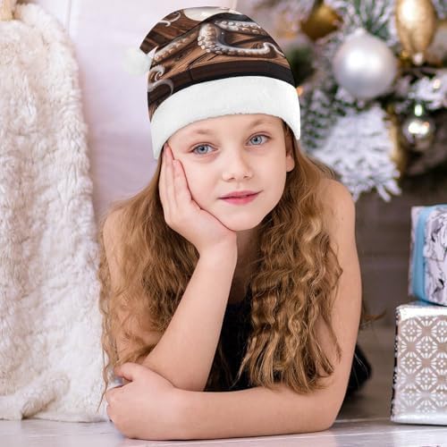 Santa Hat Octopus Christmas Headwear Party Hat