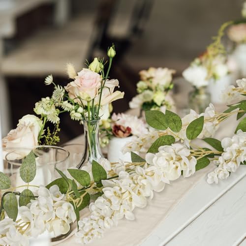 Wisteria Hanging Flowers Garland Wedding Decor