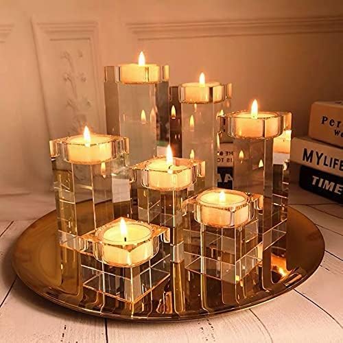 MUXSAM 4 in 1 Candle Accessory Set Rose Gold