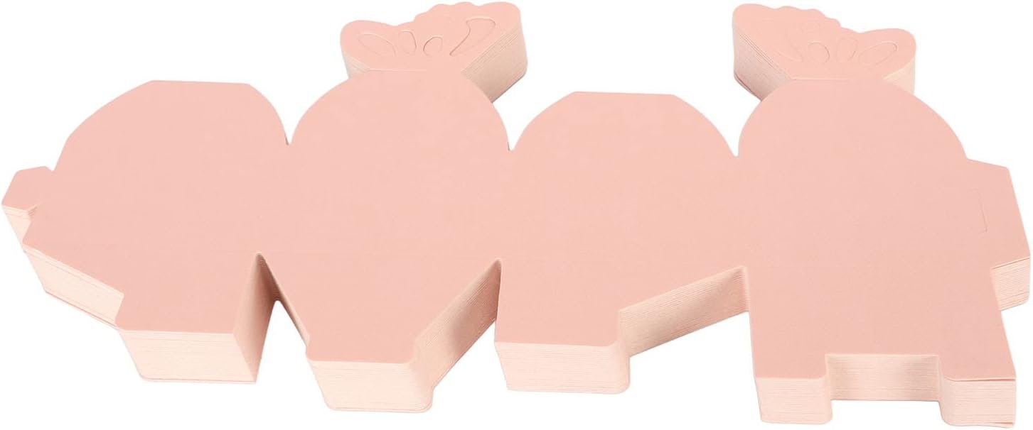 YOUTHINK 50pcs 3D Animal Treat Boxes with Stickers