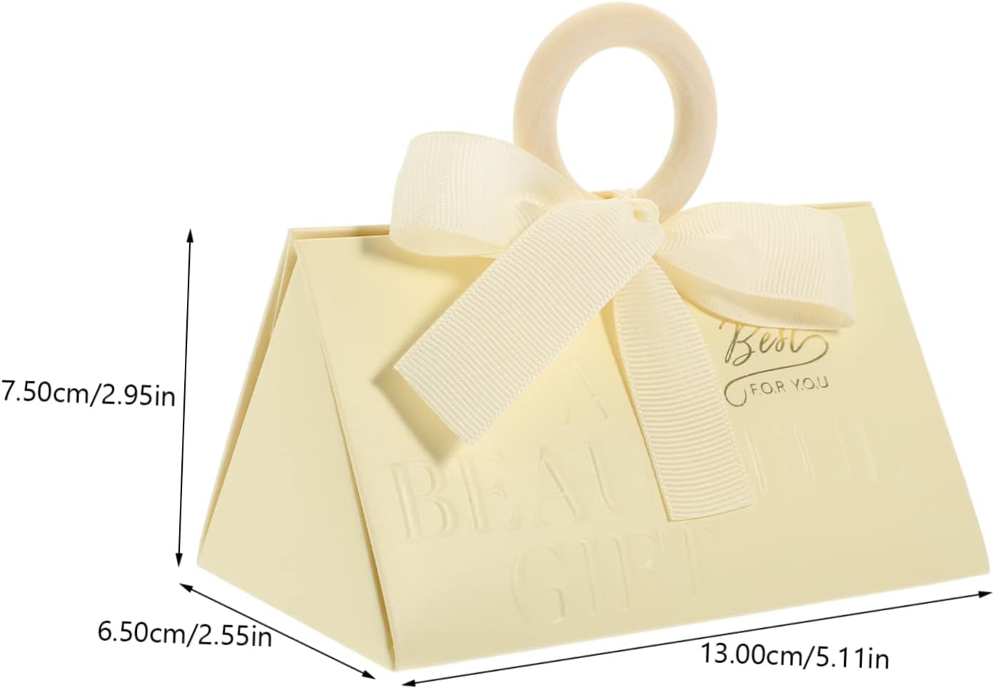 SOESFOUFU 20pcs Unique Wedding Candy Boxes for Party Favors