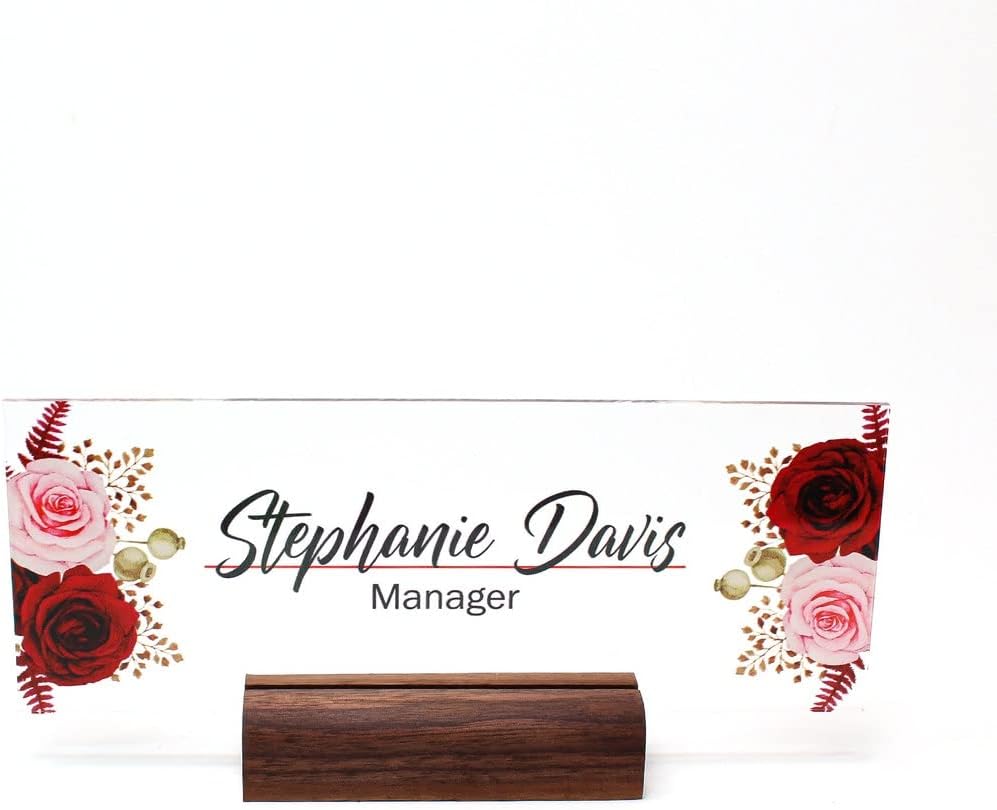 ARTSWAVE Personalized Acrylic Name Plate