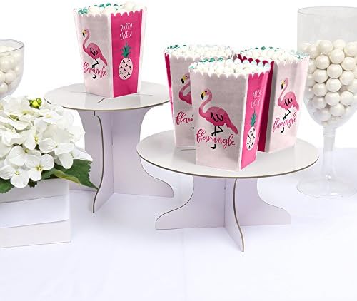 Big Dot of Happiness Pink Flamingo Party Favor Box Set 12