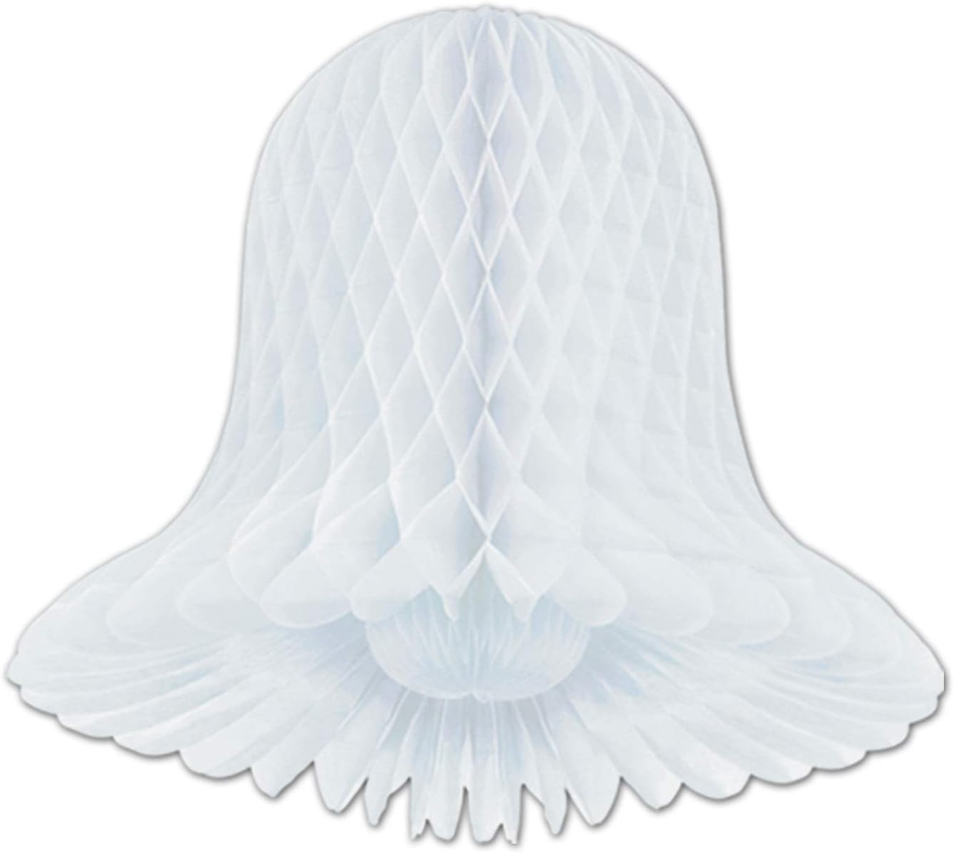 White Tissue Bells Set of Four for Events