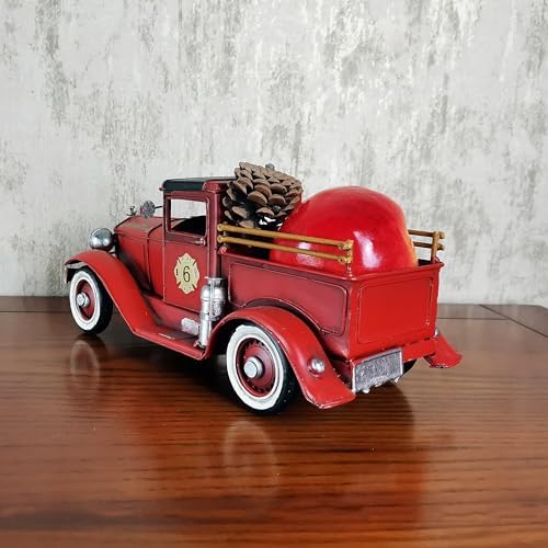 PARSAHO Vintage Red Fire Truck Model 113L