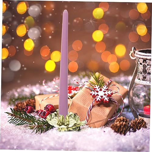 Christmas Candlestick Holder Clip Set for Tree Decor