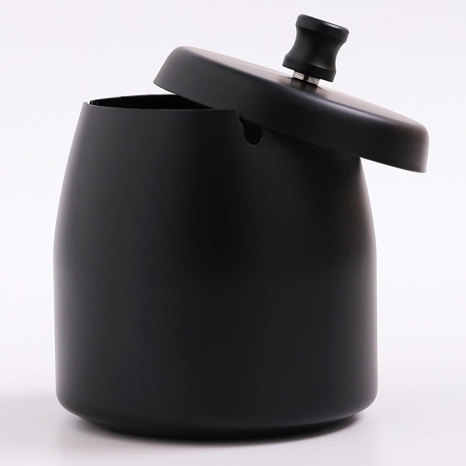 INONE Windproof Stainless Steel Ashtray with Lid
