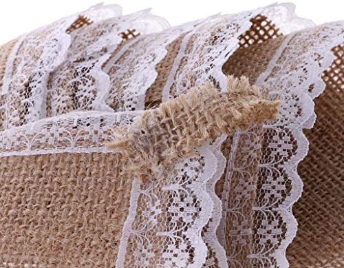 EBTOYS 6pcs Hanging Flower Girl Baskets Wedding Decoration