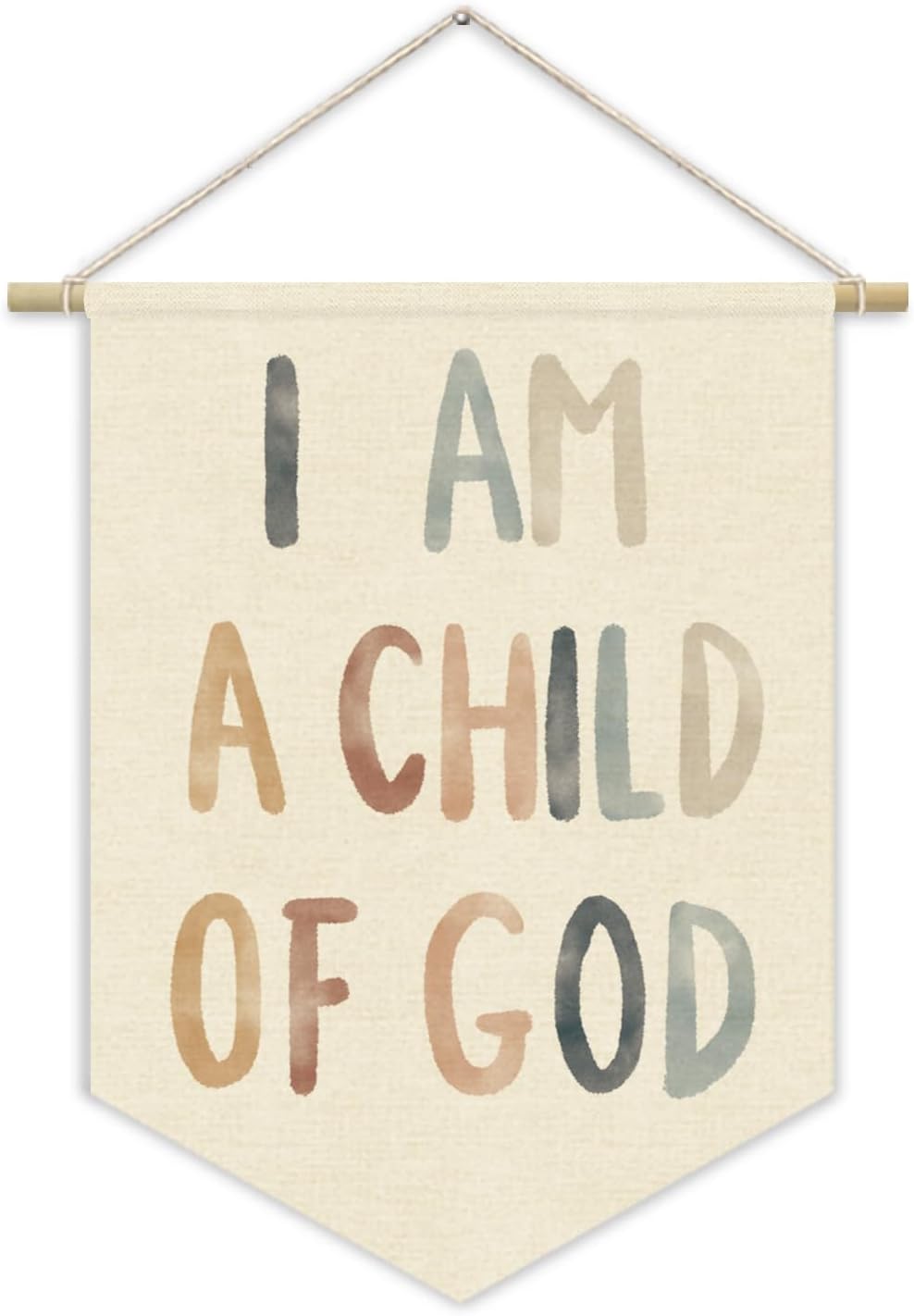 Boho Classroom Decor I Am A Child Of God Banner