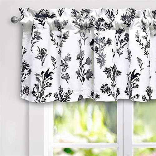 DriftAway Sylvia Floral Pattern Lined Thermal Curtains