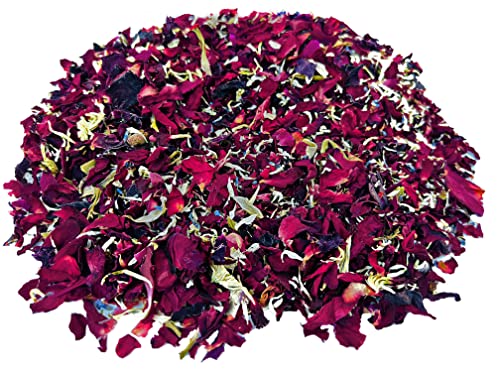 TooGet Wedding Confetti Dried Flower Petals 115g Red Roses