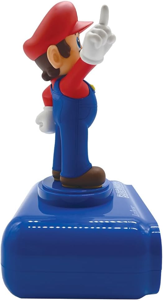 LEXiBOOK Super Mario Nightlight Alarm Clock