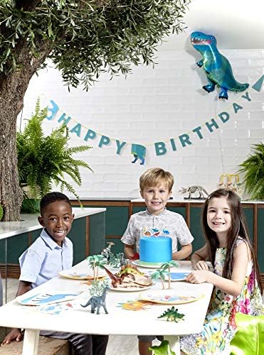 Talking Tables Dinosaur Napkins Orange Pack of 16