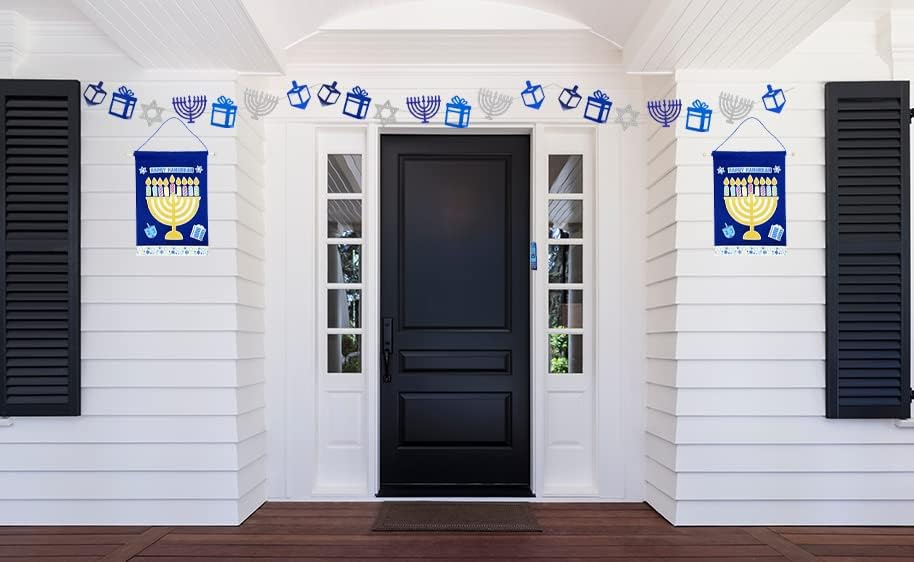 The Dreidel Company Hanukkah Banner Craft Kit 2 Pack