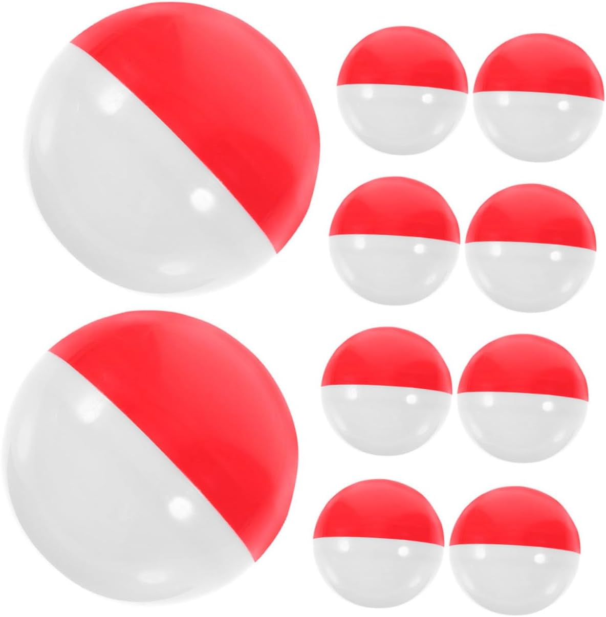 TOYANDONA 100PCS Fillable Plastic Balls for Vending Machines and Party Favors