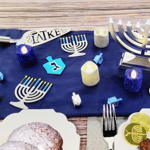 Rite Lite Hanukkah Tablescatters Set of 12