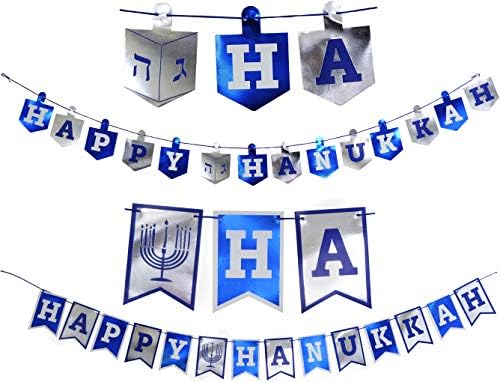 Happy Hanukkah Banner 5 Feet Long