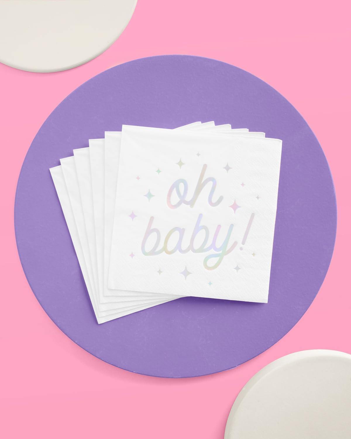 Xo Fetti Oh Baby 3-Ply Napkins 50 Pcs