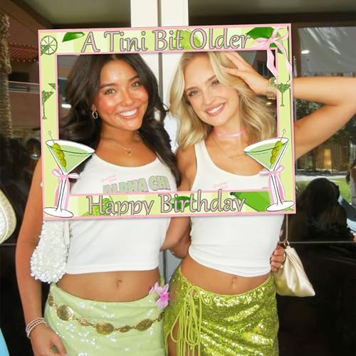 LaVenty Martini Themed Photo Booth Prop Frame
