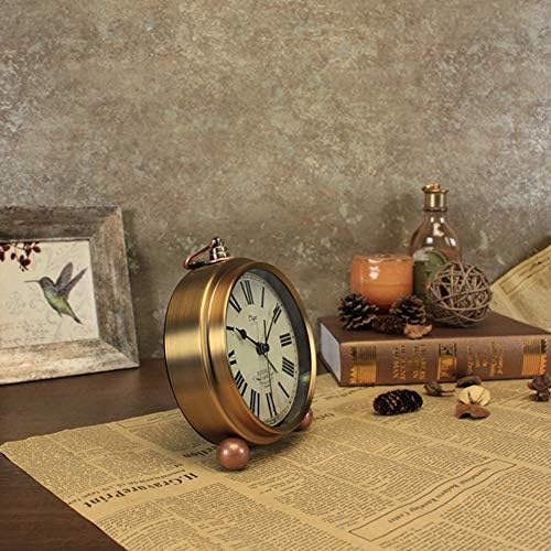 Maxspace Retro Vintage Metal Table Clock