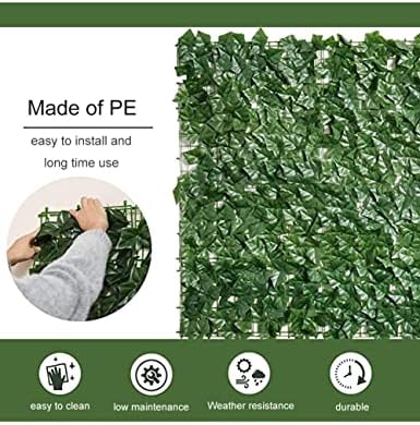 Artificial Ivy Privacy Fence Screen for Home Garden Decoration