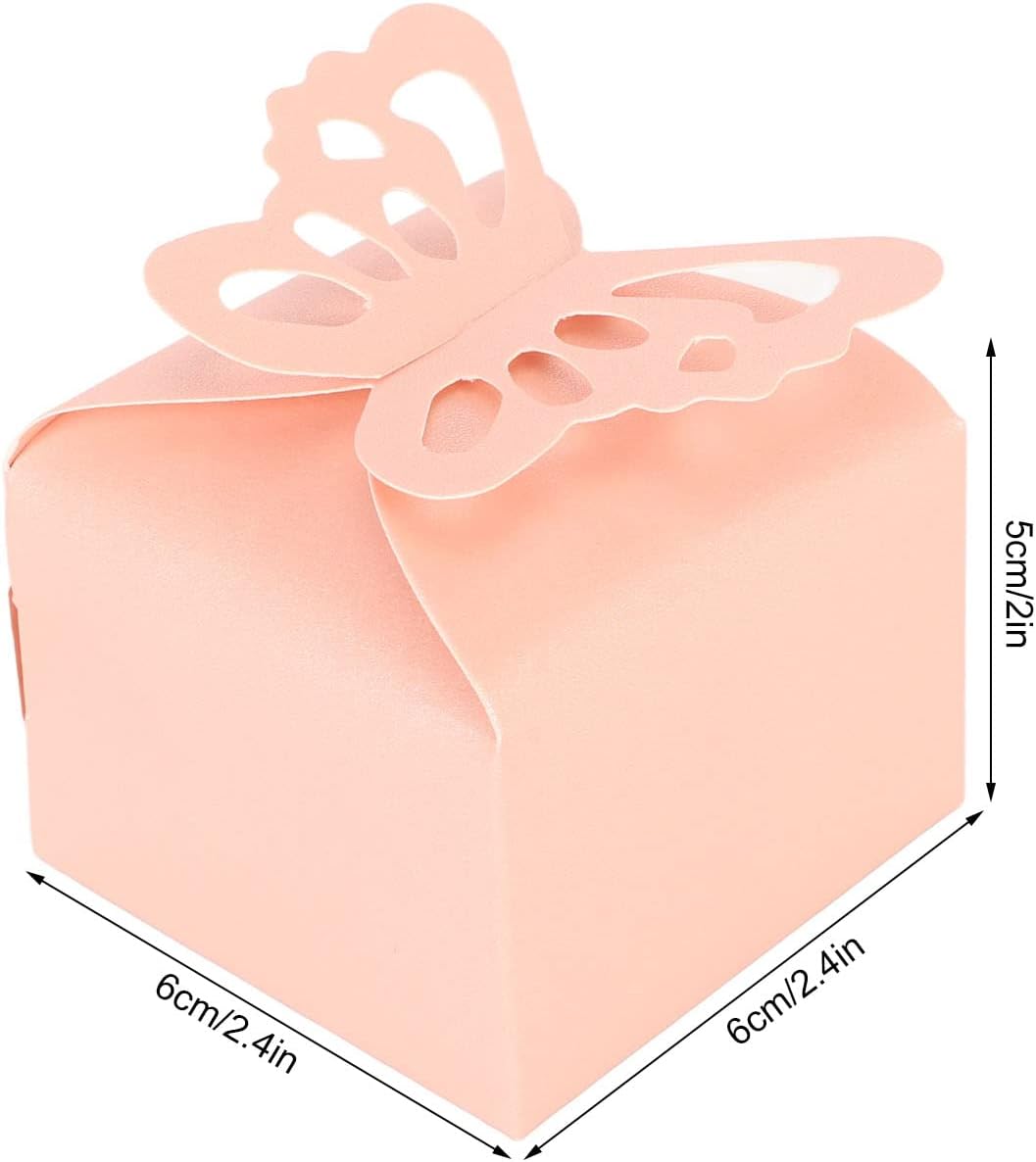 YOUTHINK 50pcs 3D Animal Treat Boxes with Stickers