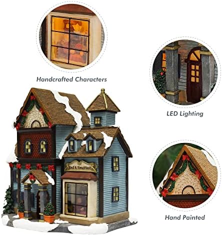 Moments In Time Christmas Village Building with LED Lights