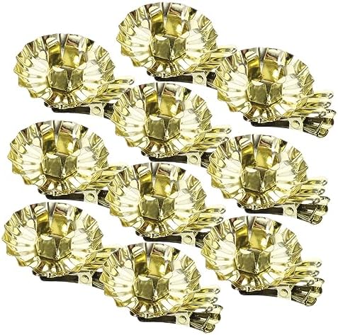 Christmas Candlestick Holder Clip Set for Tree Decor