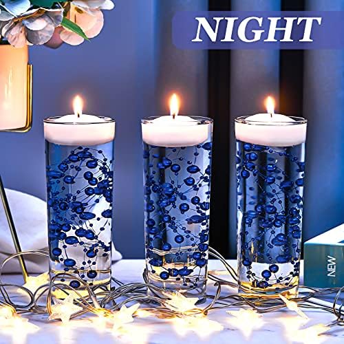 Tondiamo Artificial Pearl String for Floating Candle Centerpieces