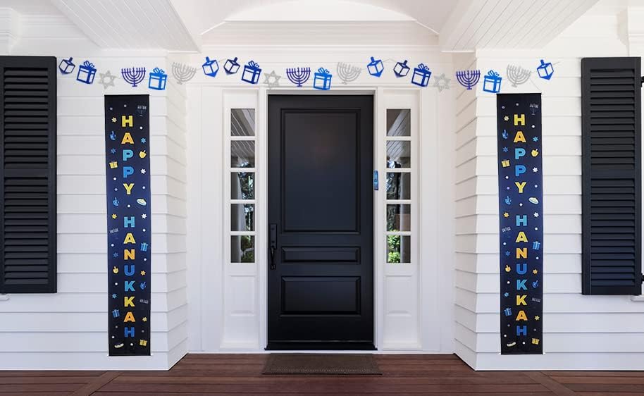 The Dreidel Company Hanukkah Glitter Garland 1