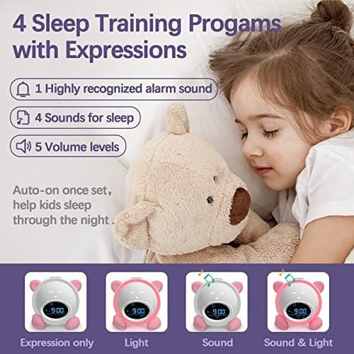 OK to Wake Clock for Kids with Night Light and Sound