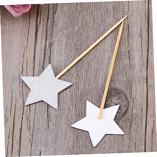 36pcs Star Cake Toppers for Weddings Birthdays Festivals Reusable Picks