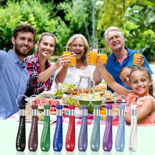 40 Pcs Family Tree Silicone Keychains for Reunions