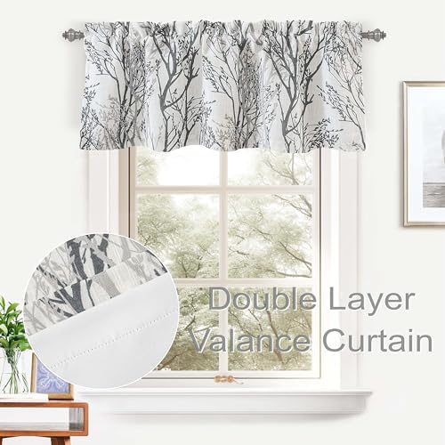 DriftAway Thermal Insulated Valance 52x18 Gray