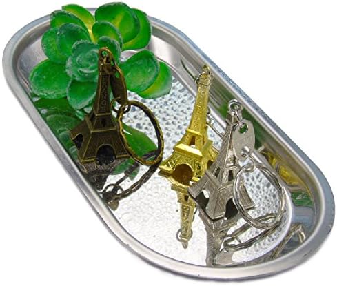 Ceeyali 21 Pcs 5cm Metal Eiffel Tower Decor