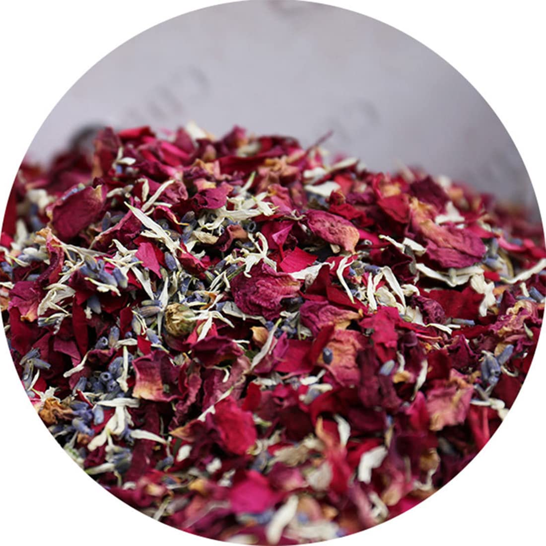 TooGet Wedding Confetti Dried Flower Petals 115g Red Roses