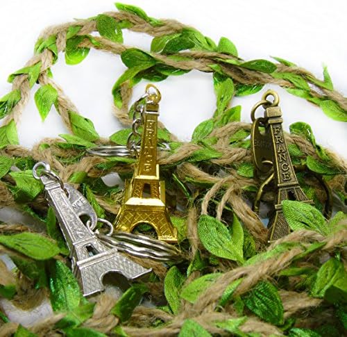 Ceeyali 21 Pcs 5cm Metal Eiffel Tower Decor
