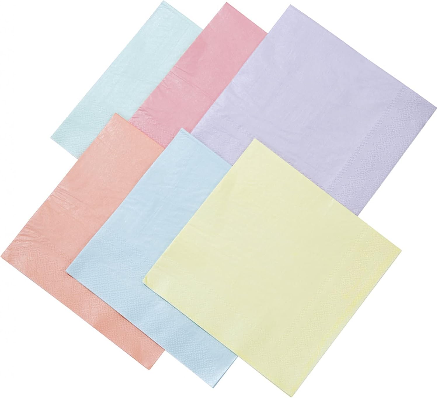 Talking Tables Pastel Party Napkins - Pack of 16
