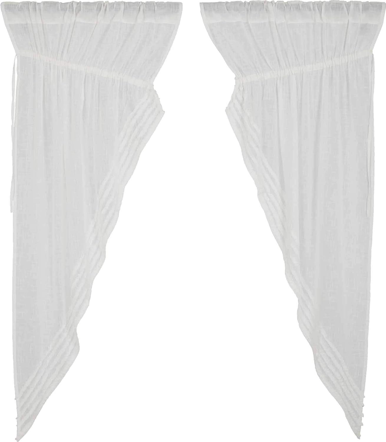Piper Classics Kathryn Prairie Swags Set of 2