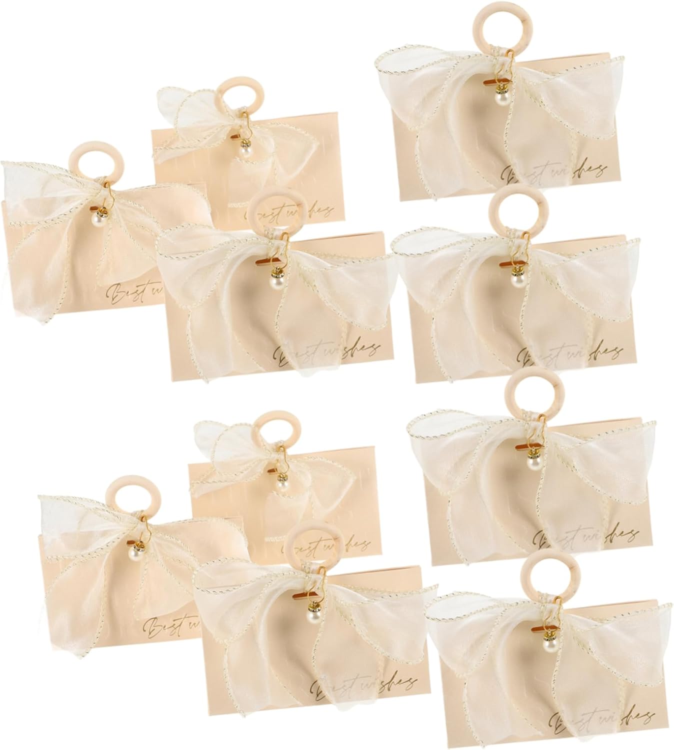 FOMIYES 10pcs Wedding Favor Boxes with Handles