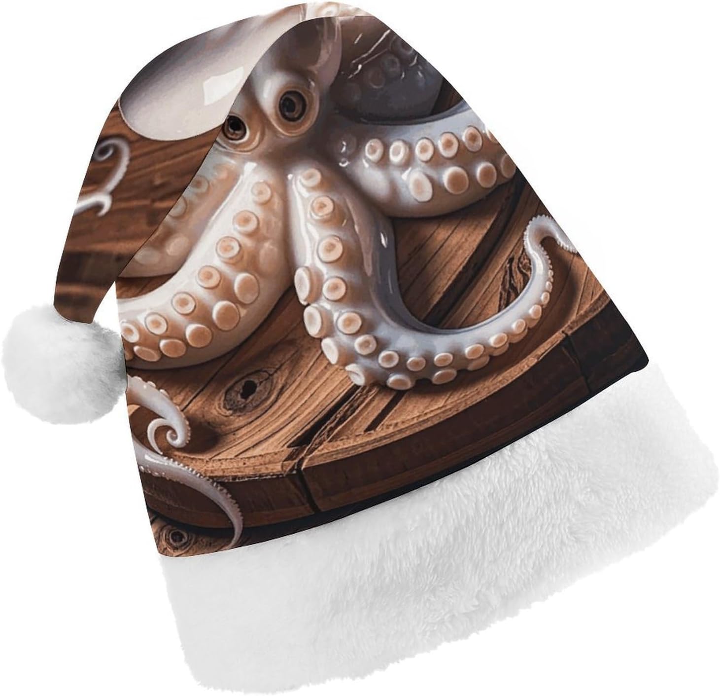 Santa Hat Octopus Christmas Headwear Party Hat