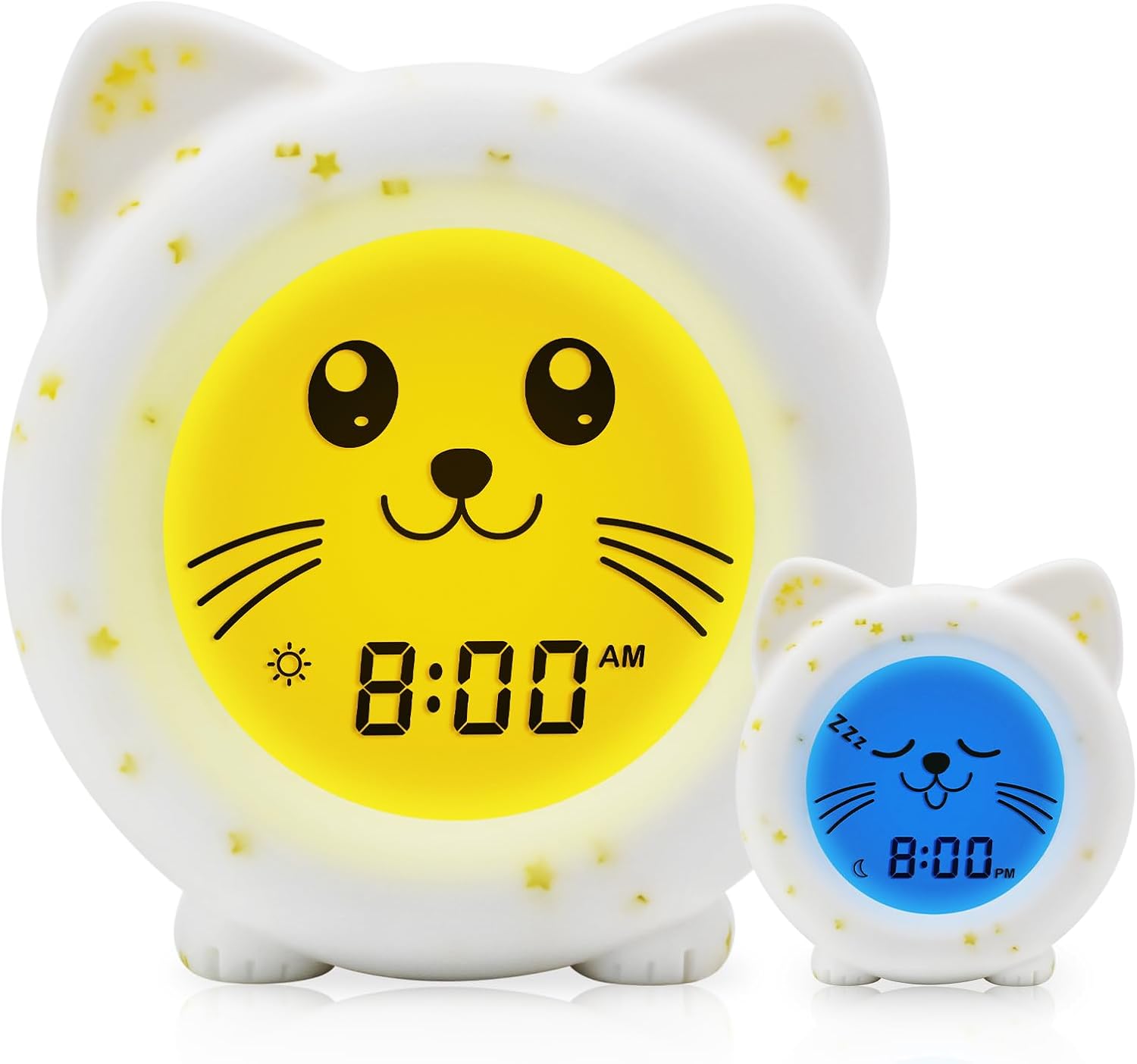 BH Sleep Trainer Clock for Toddler Cute Kids Alarm Clock