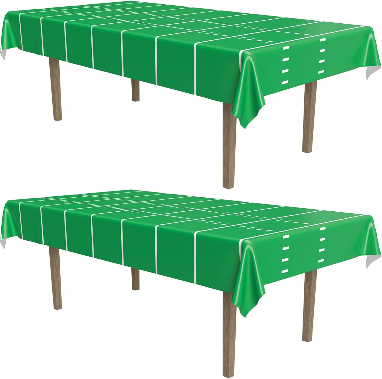 Beistle Football Table Covers 54 x 108 2 Pieces