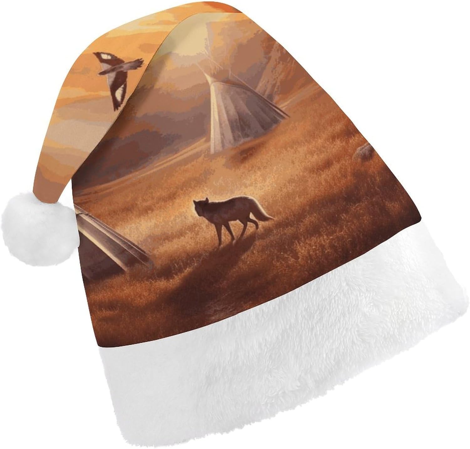 Santa Hat for Adults Christmas Party Headwear