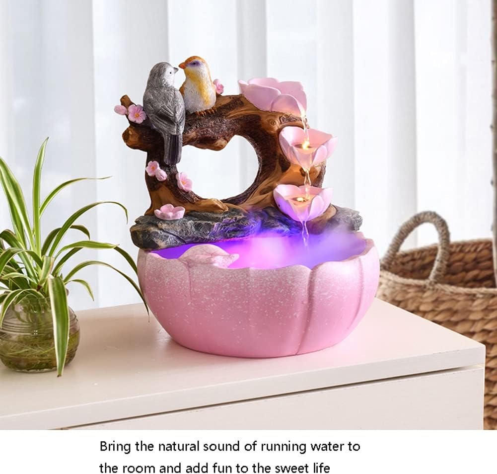 Tabletop Water Fountain for Relaxation and Decor