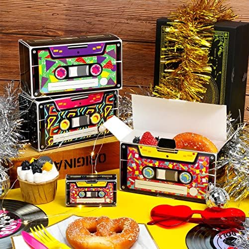 Funrous 12 Pcs 80s 90s Retro Radio Gift Boxes